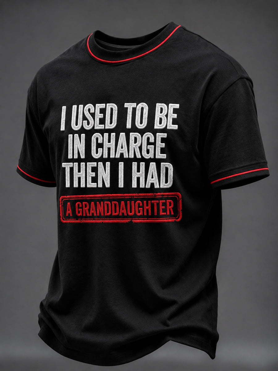 Men's Grandparents' Day Printed T-shirt