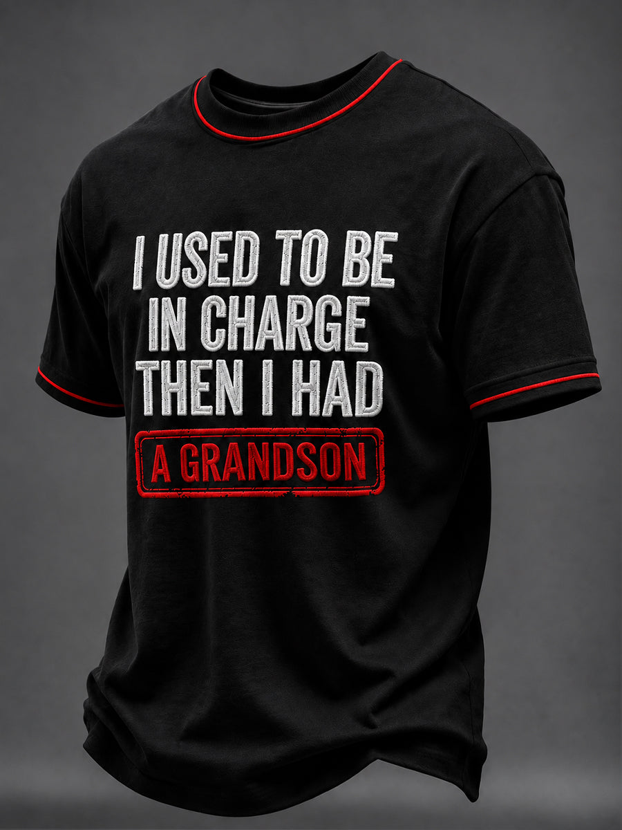 Men's Grandparents' Day Printed T-shirt