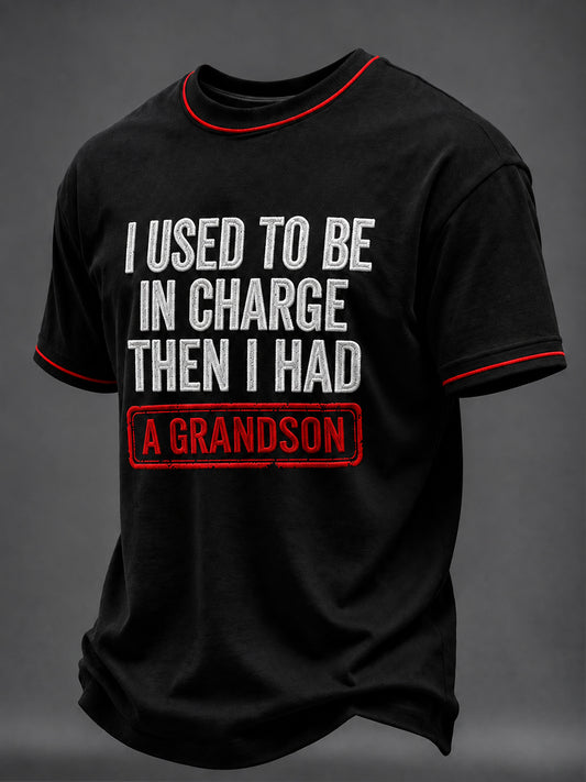 Men's Grandparents' Day Printed T-shirt