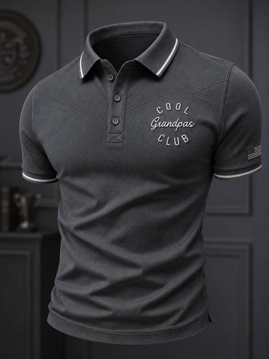 Men's Cool Grandpas Club Printed Shirt