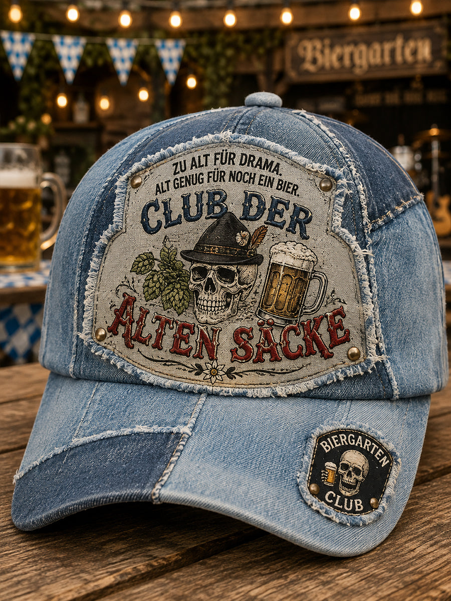 Unisex Funny Oktoberfest Print Cap