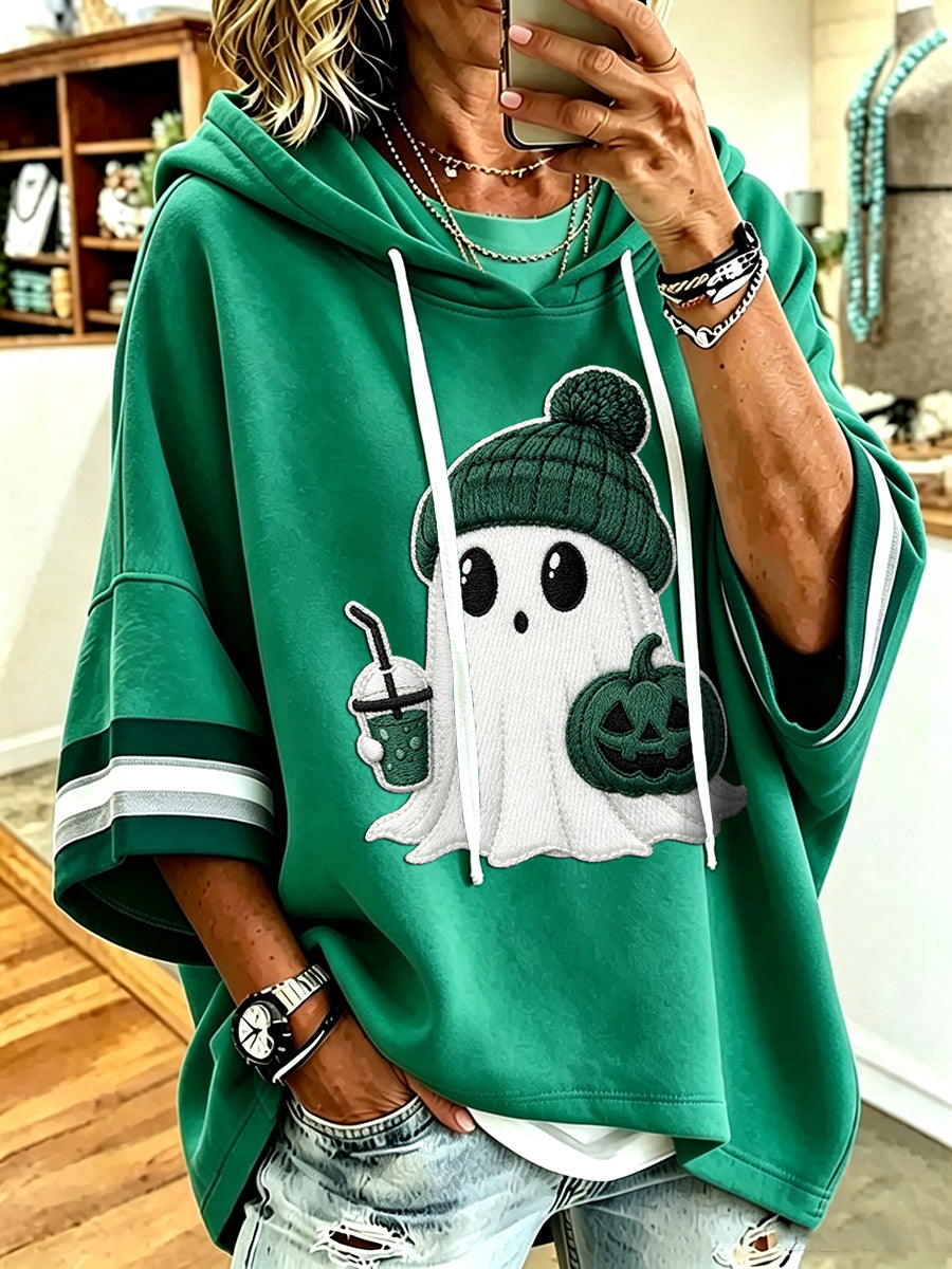 Women’s Football Lover Short-Sleeve Hoodie