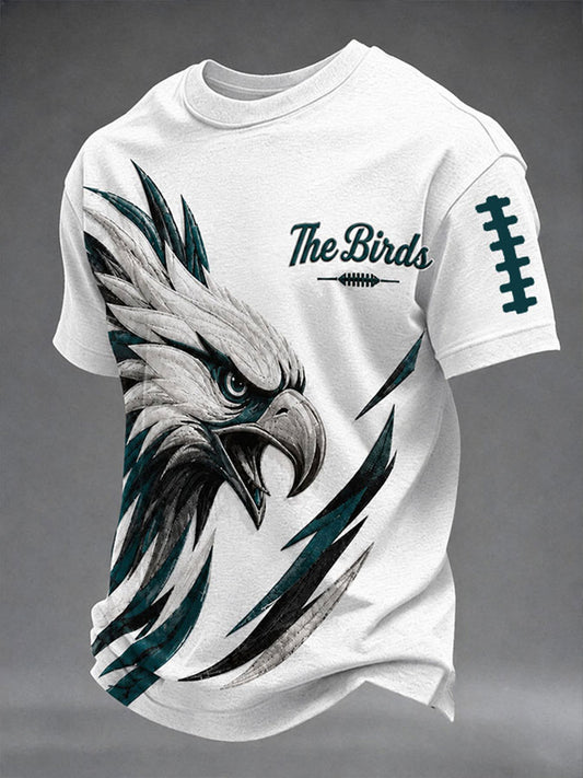 Men's Football Short Sleeves T-shirt