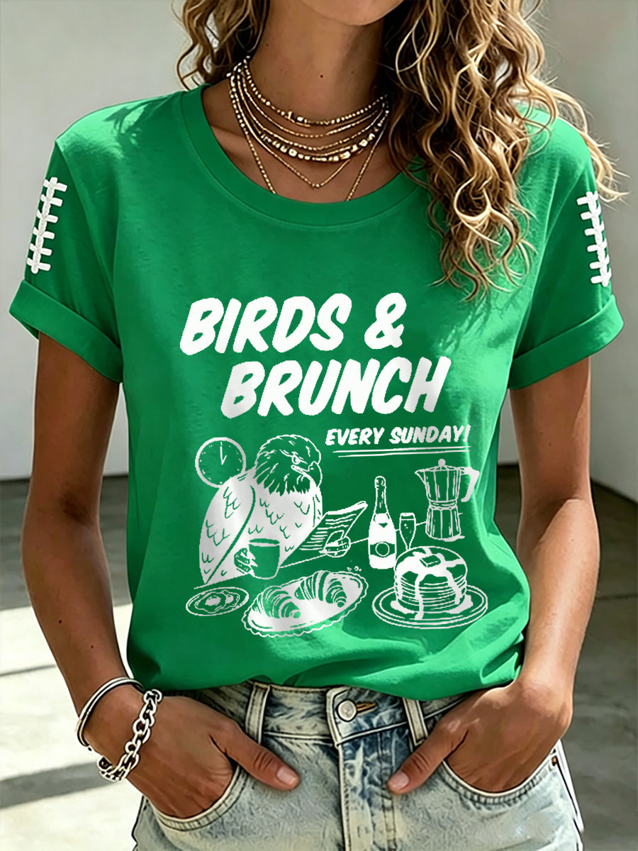 Women's Philly Football short-sleeved T-shirt
