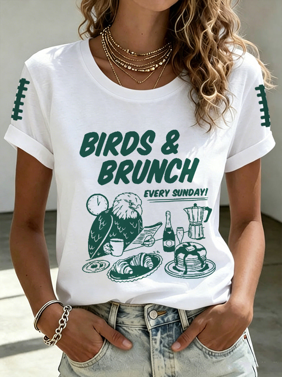 Women's Philly Football short-sleeved T-shirt