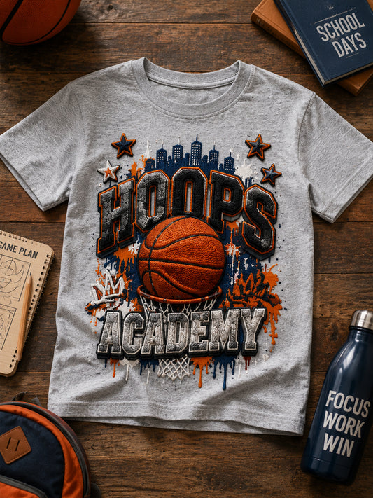 Back-to-School Season Basketball Casual T-Shirt