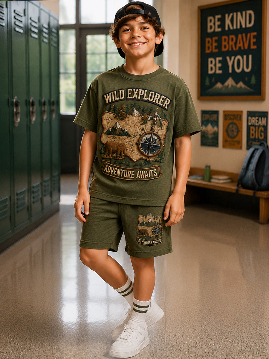 Boys' Back-to-School Explorer Casual Sports Set