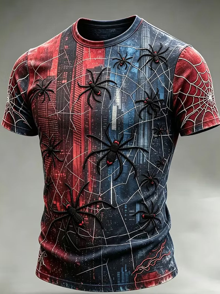 Retro Dark Punk Graphic Casual T-Shirt