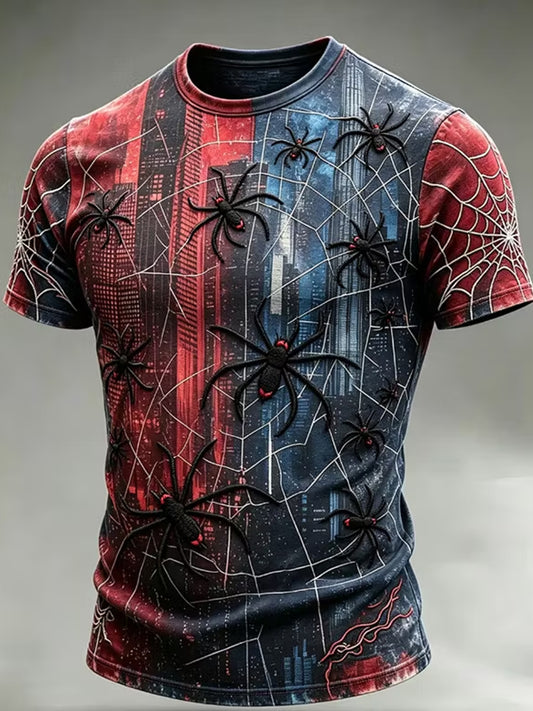 Retro Dark Punk Graphic Casual T-Shirt