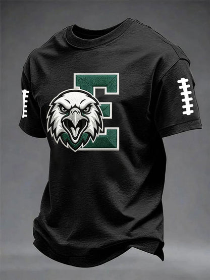 Men's Football Short Sleeves T-shirt