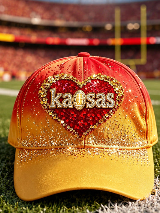 Unisex Football Gameday Gift For Football Fans  Print Hat