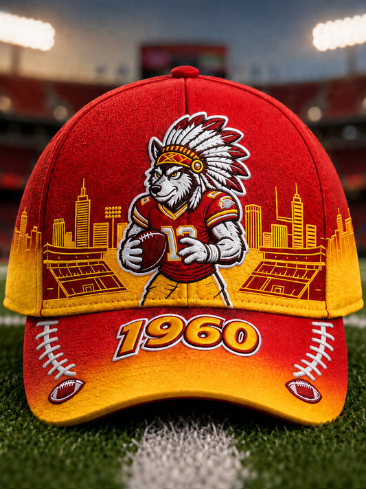 Unisex Football Gameday Gift For Football Fans  Print Hat