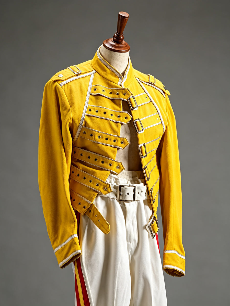 Men's Yellow Music Lover Jacket