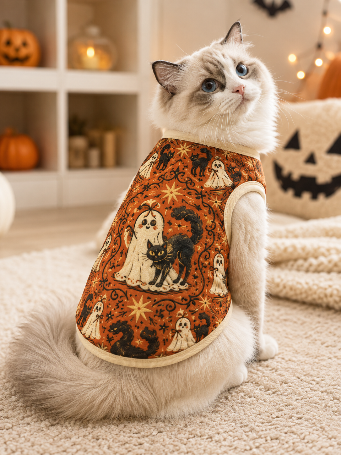 Pet Halloween Sleeveless Vest