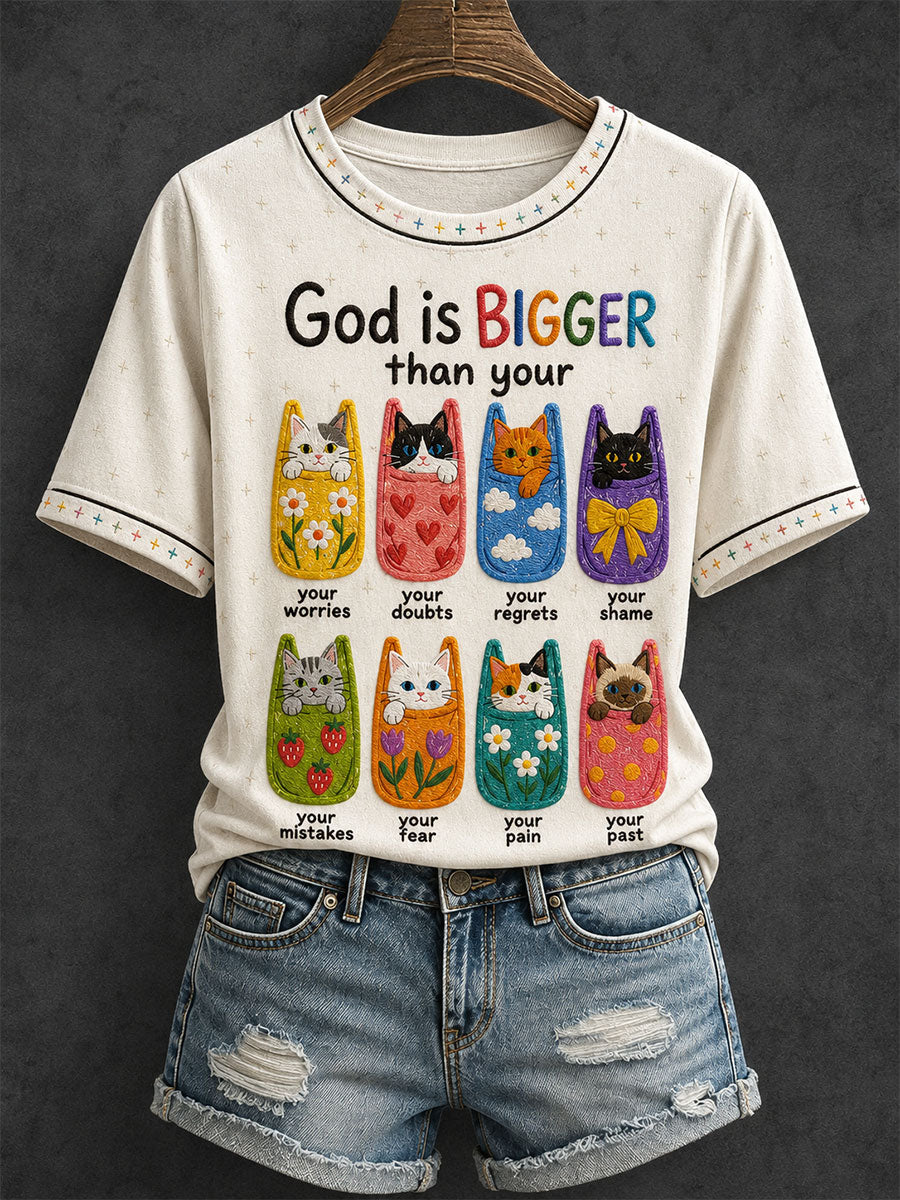 Women's God Is Bigger Than Your T-shirt