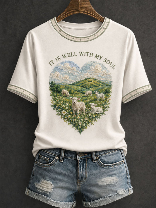 Women's It Is Well With My SoulT-shirt