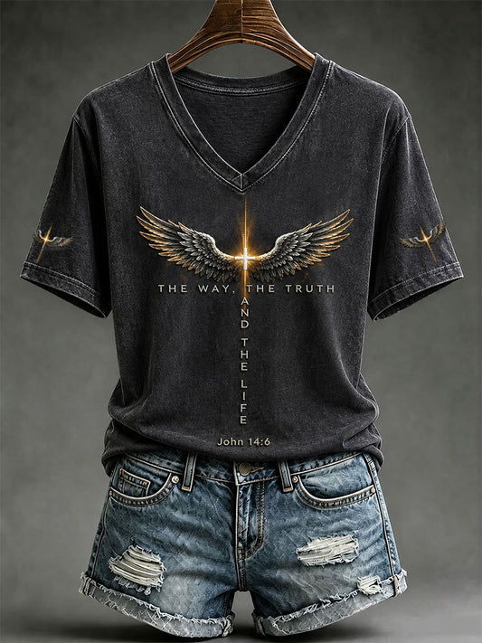 Women's The Way The Truth And The Life Short-sleeved T-shirt