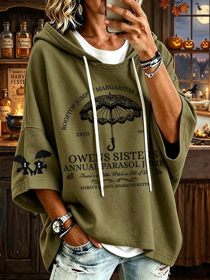 Women’s Owens Sisters Apothecary Witch Print Hoodie