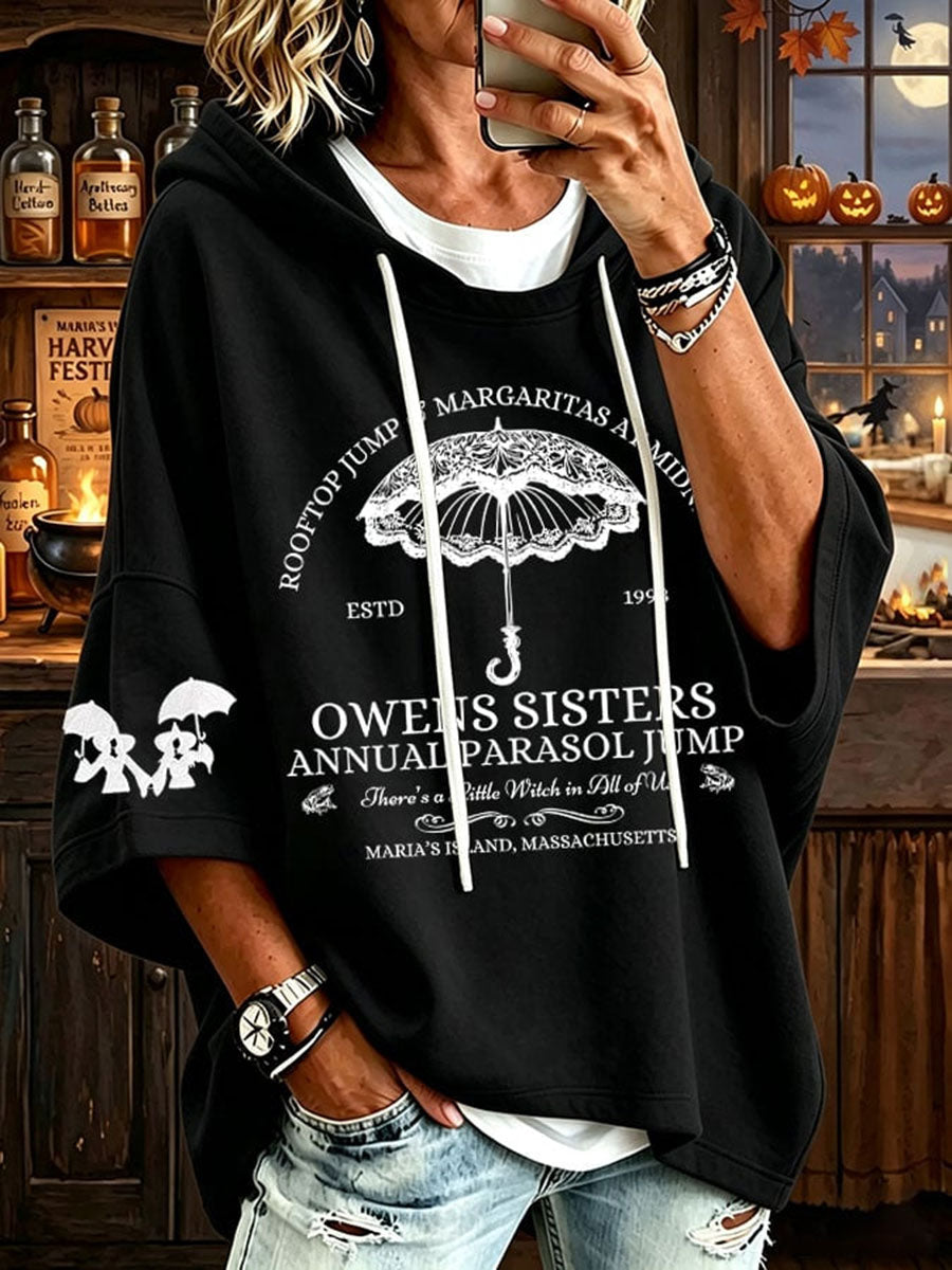 Women’s Owens Sisters Apothecary Witch Print Hoodie