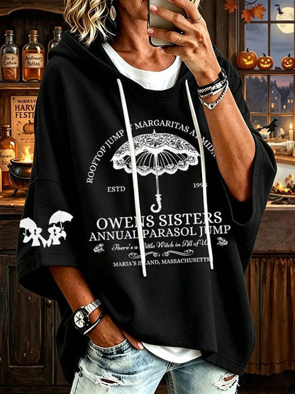 Women’s Owens Sisters Apothecary Witch Print Hoodie