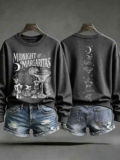 Women's Midnight Margaritas Regular Sweatshirt