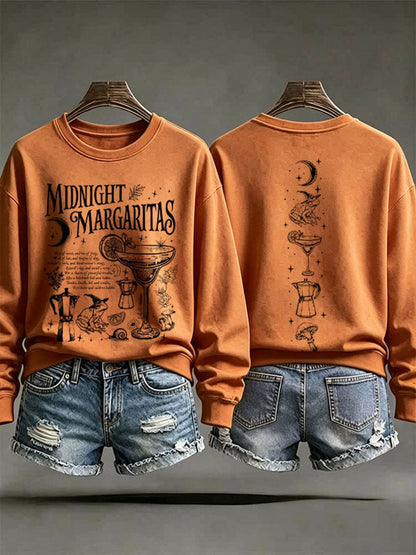 Women's Midnight Margaritas Regular Sweatshirt