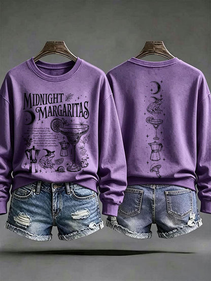 Women's Midnight Margaritas Regular Sweatshirt