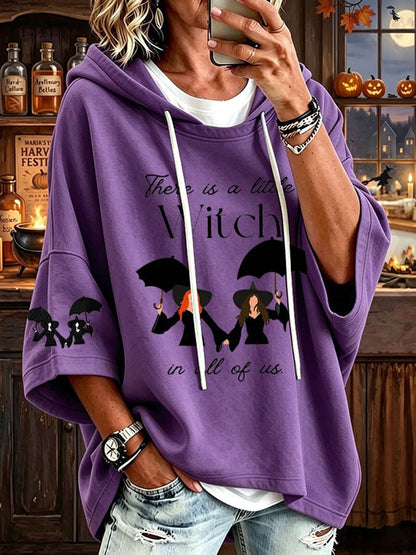 Women’s There Is A Little Witch In All Of Us Hoodie