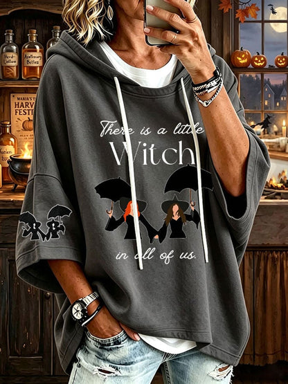 Women’s There Is A Little Witch In All Of Us Hoodie