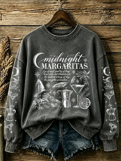 Women's Midnight Margaritas Regular Sweatshirt