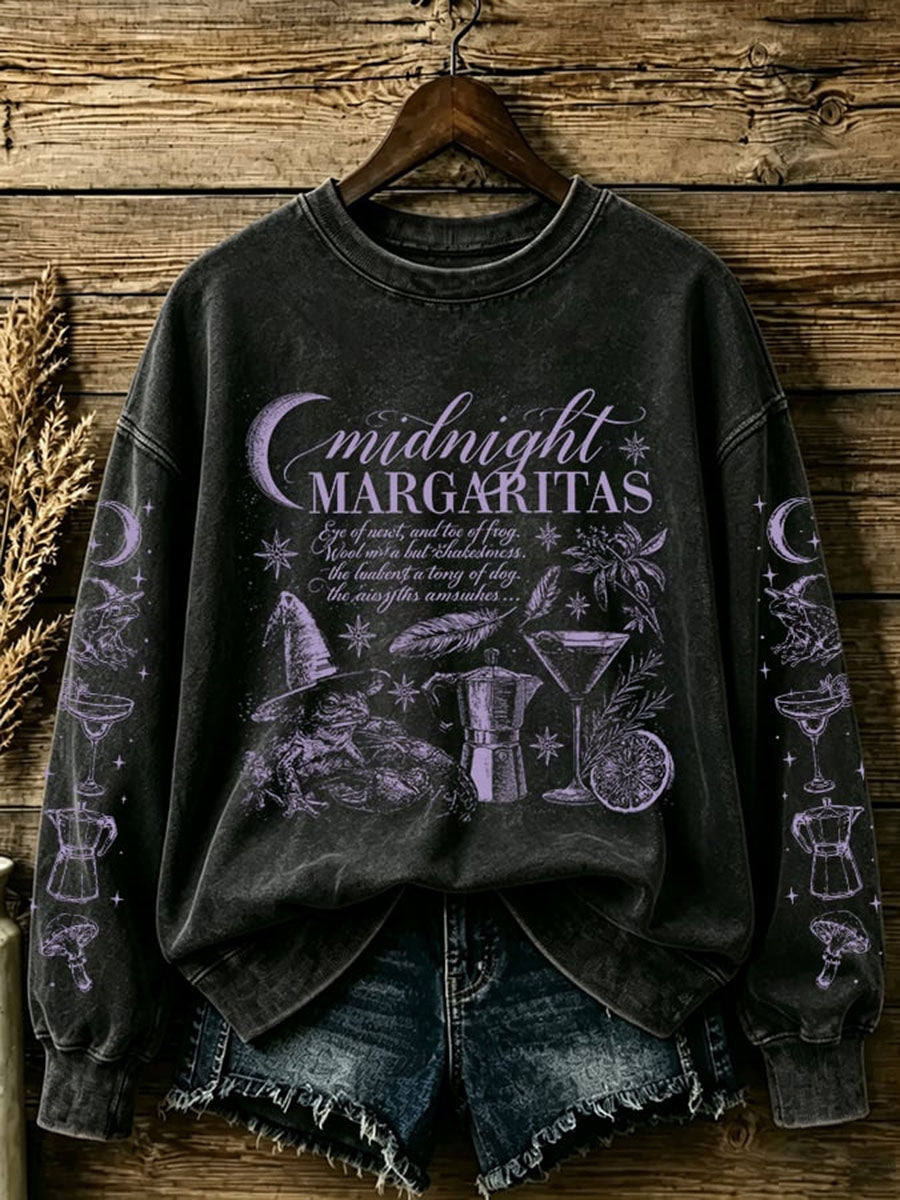 Women's Midnight Margaritas Regular Sweatshirt