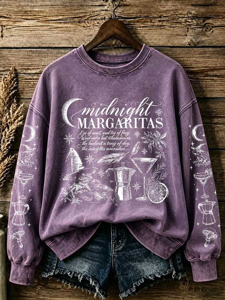 Women's Midnight Margaritas Regular Sweatshirt