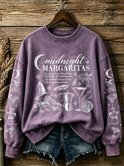 Women's Midnight Margaritas Regular Sweatshirt