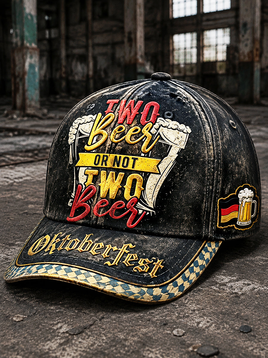 German Beer Festival Printed Casual Cap