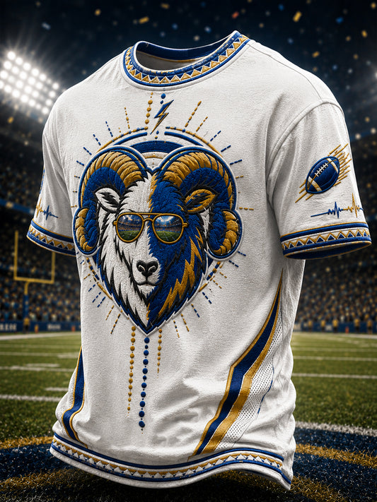 Men's Football Los Angeles Printed T-shirt