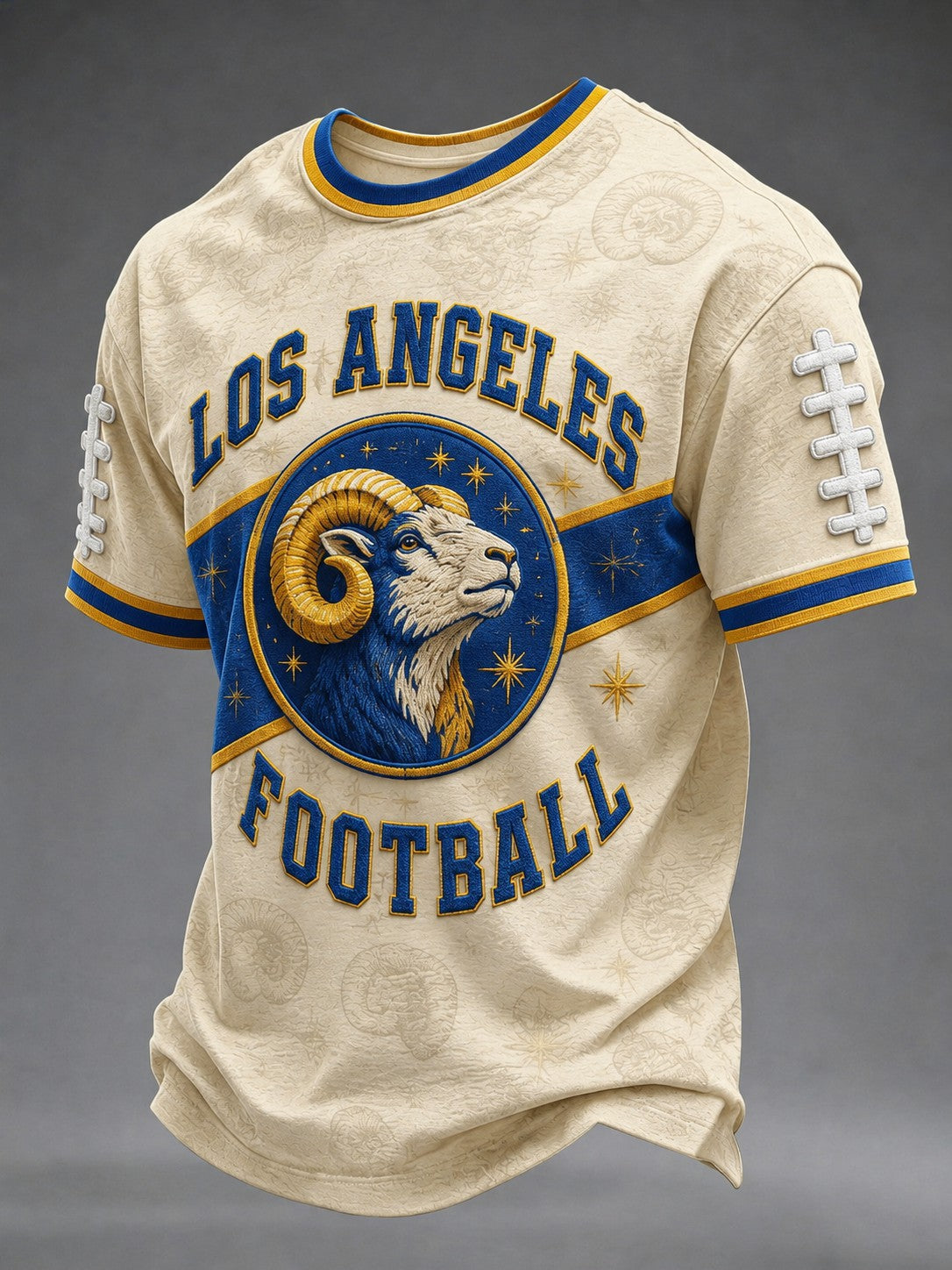 Men's Football Los Angeles Printed T-shirt