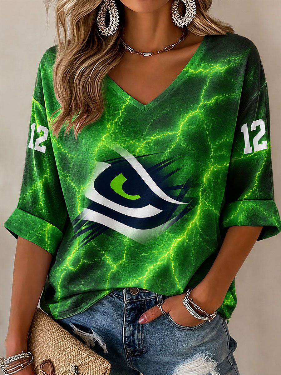 Women's Football Gameday Sporty T-Shirt