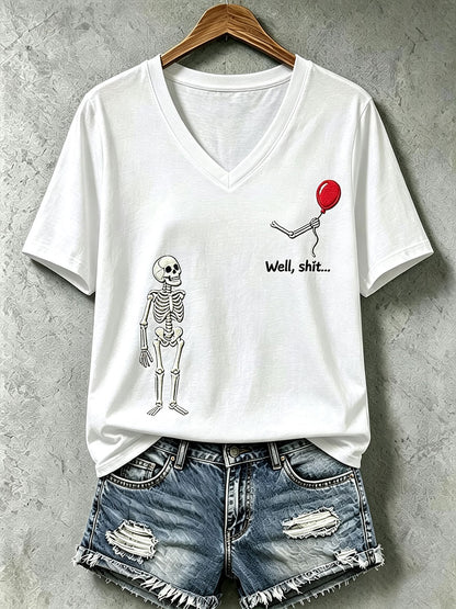 Women's Gothic Skull T-Shirt