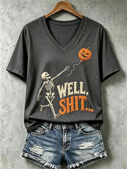 Women's Gothic Skull T-Shirt