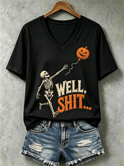 Women's Gothic Skull T-Shirt