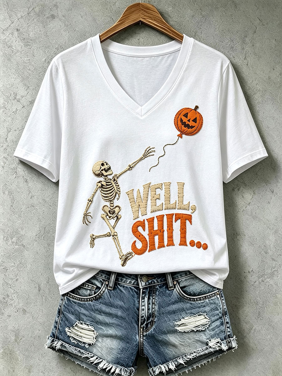 Women's Gothic Skull T-Shirt