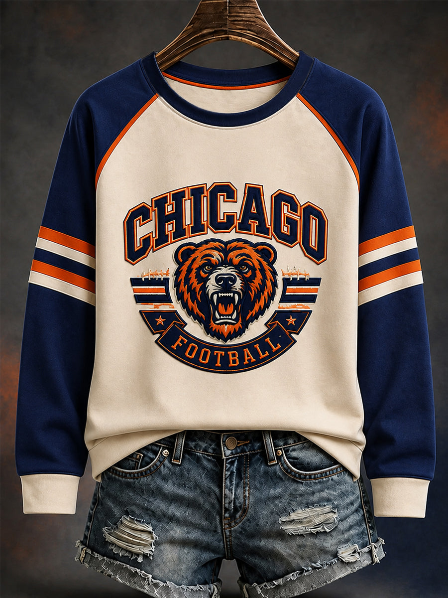 Women's Football Gameday Gift For Football Fans Casual Sweatshirt