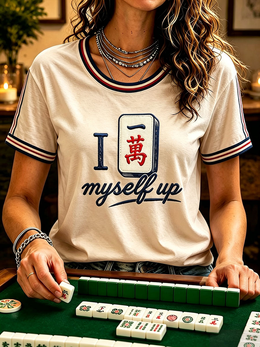 Women's Mahjong Casual T-Shirts