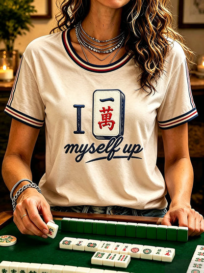 Women's Mahjong Casual T-Shirts