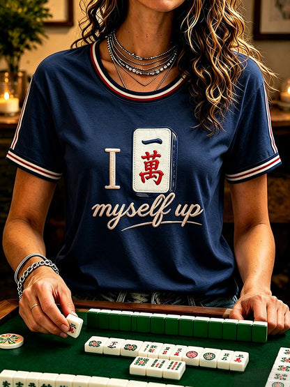 Women's Mahjong Casual T-Shirts