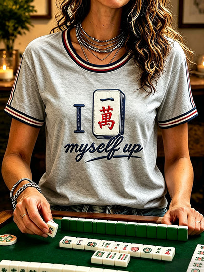 Women's Mahjong Casual T-Shirts