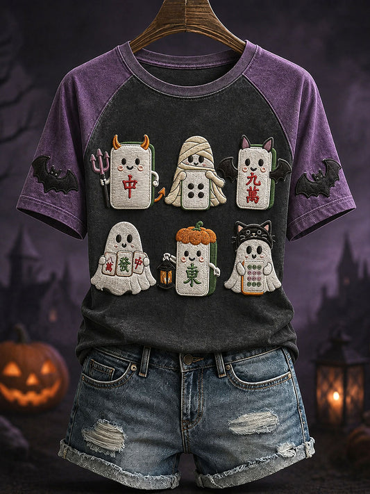 Women's Halloween Mahjong T-Shirts