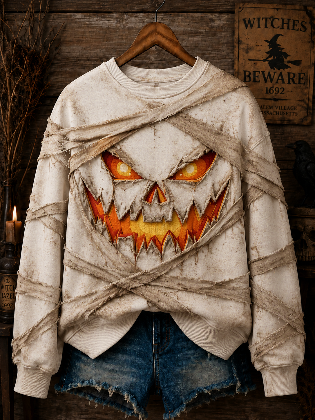 Women's Halloween Regular Sweatshirt