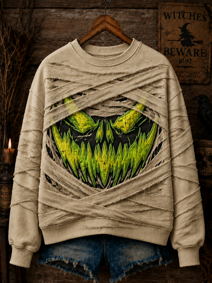 Women's Halloween Regular Sweatshirt