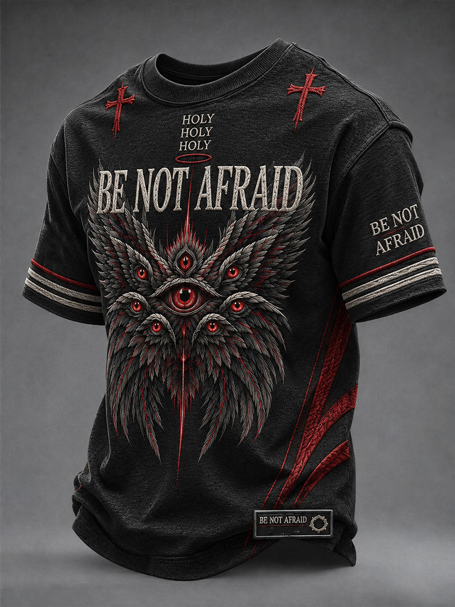 Men's Be Not Afraid Seraphim Short Sleeves T-shirt